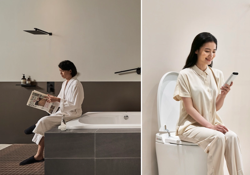 溫水洗淨便座及浴缸體驗